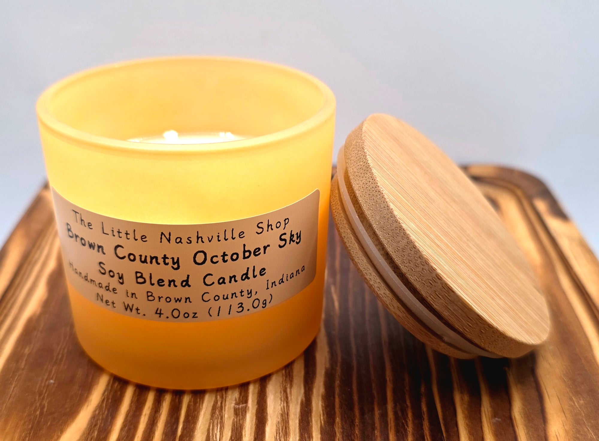 October Sky Candle