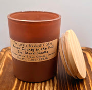 Brown County in the Fall Candle